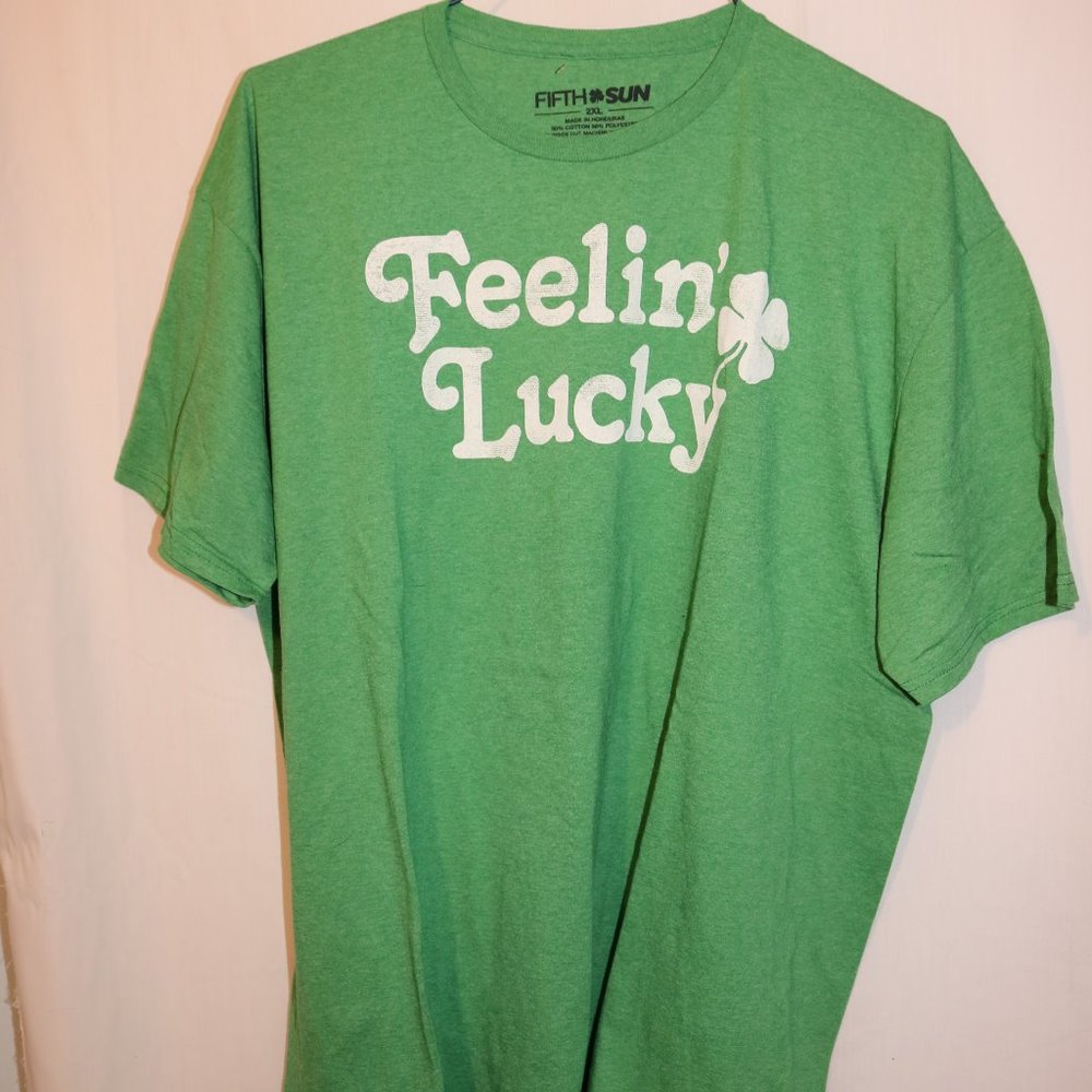 Green Feelin' Lucky Tee